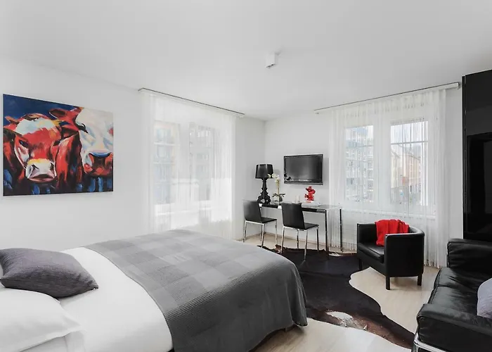 아파트 Visionapartments Cramerstrasse 2-6 - Contactless Check-in *